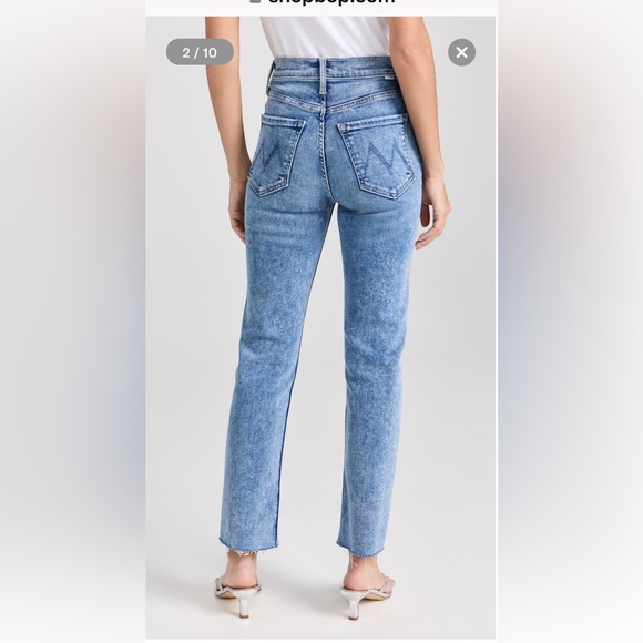 MOTHER
The Tomcat high-rise straight leg jeans - Picture 4 of 10